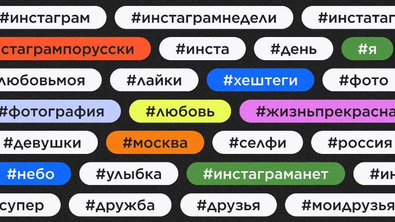 Хэштеги для Reels в Инстаграм